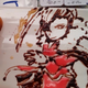 Image for article titled Chocolate Sauce Creates Incredible Video Game and Anime Art